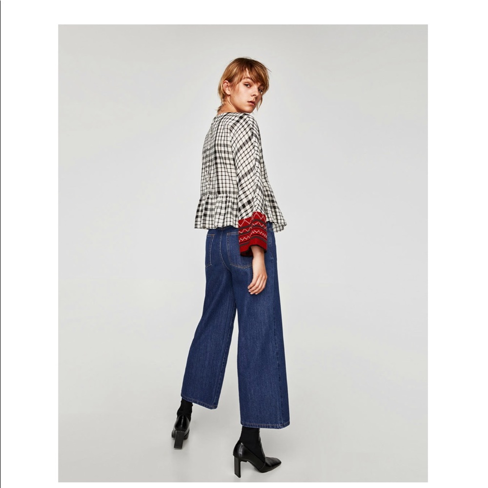 ZARA- CHECKED TOP 😍😍😍brand new - Picture 4 of 7